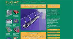 Desktop Screenshot of plasart.co.uk