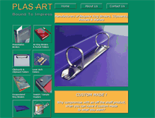 Tablet Screenshot of plasart.co.uk